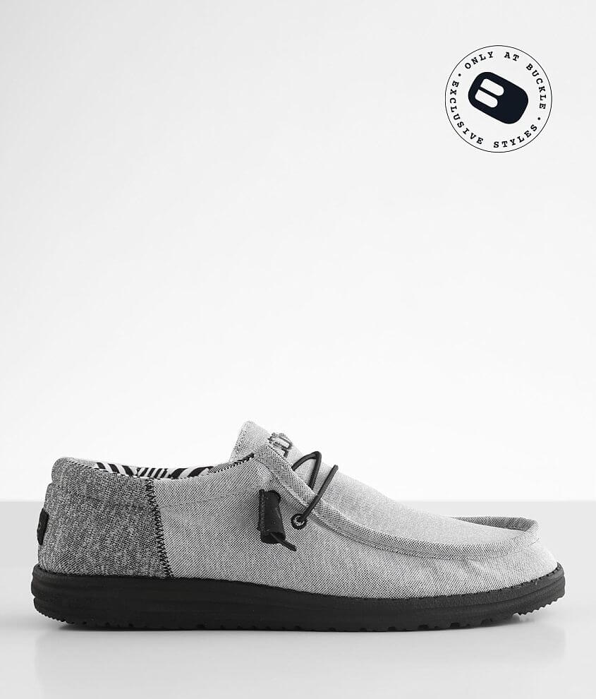 Dude Shoes Hey Mens Wally Suede Charcoal Shoes Men's Shoes Shoes & Bags ...