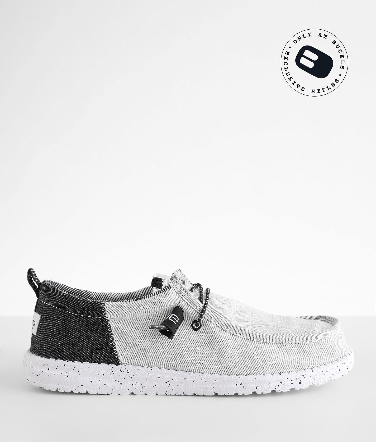 熊手 HEYDUDE™ Wally Funk Bones Shoe - Men's Shoes in Grey Multi