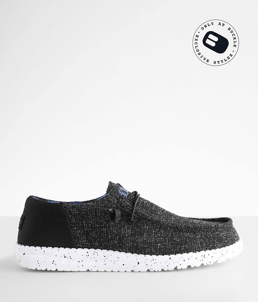 Hey Dude Wally Funk Shoe Men's Shoes in Night Sky Buckle