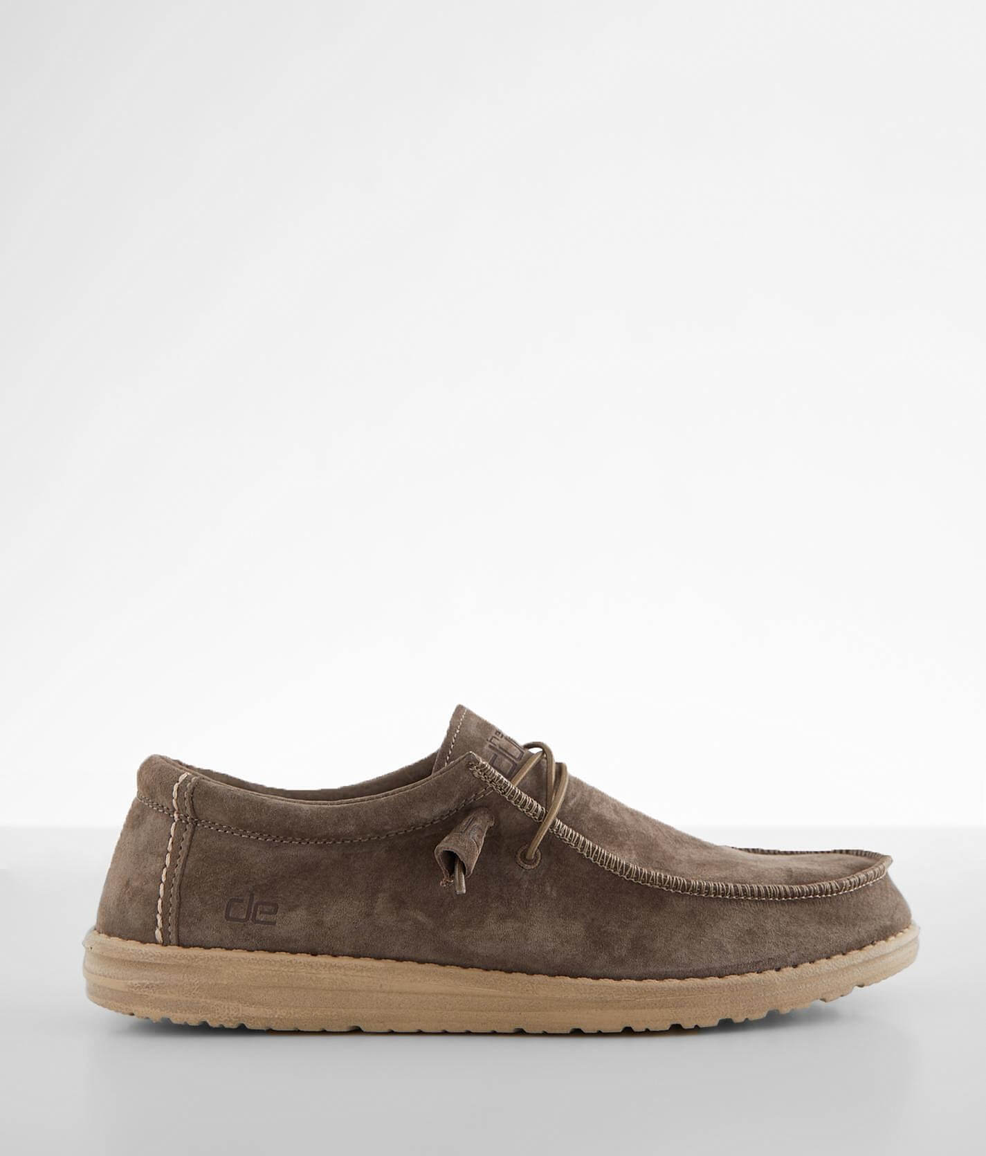 hey dude suede mens