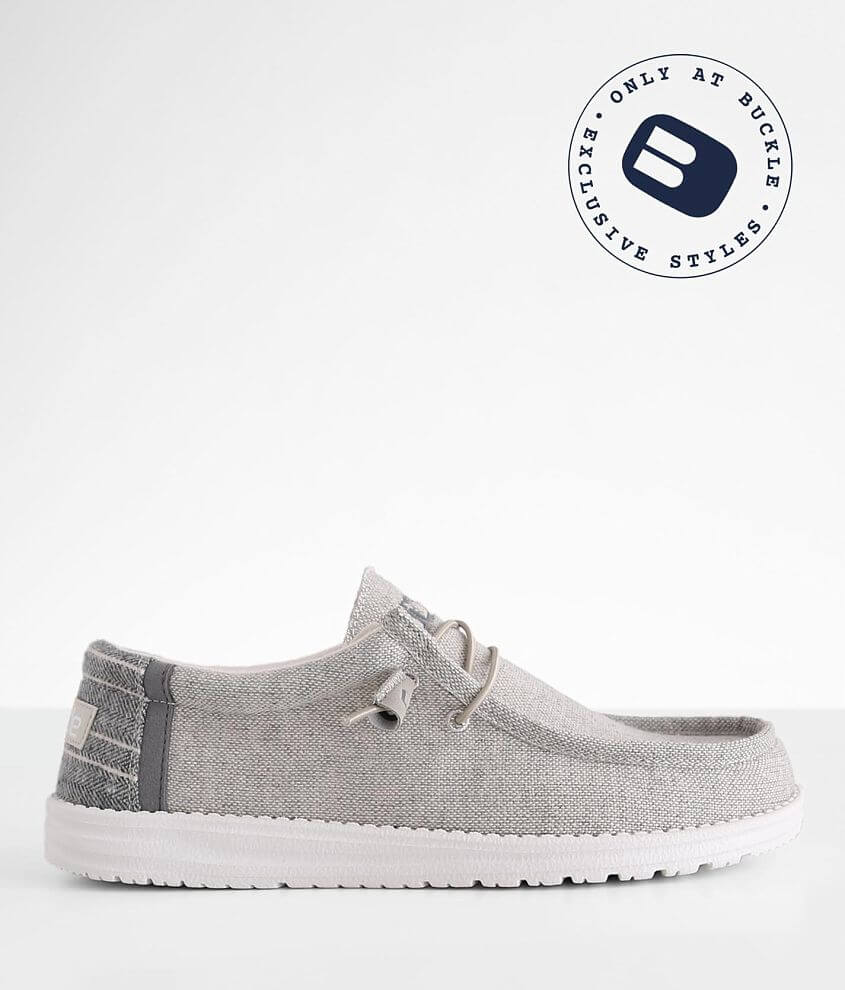 Grey hey dude on sale shoes