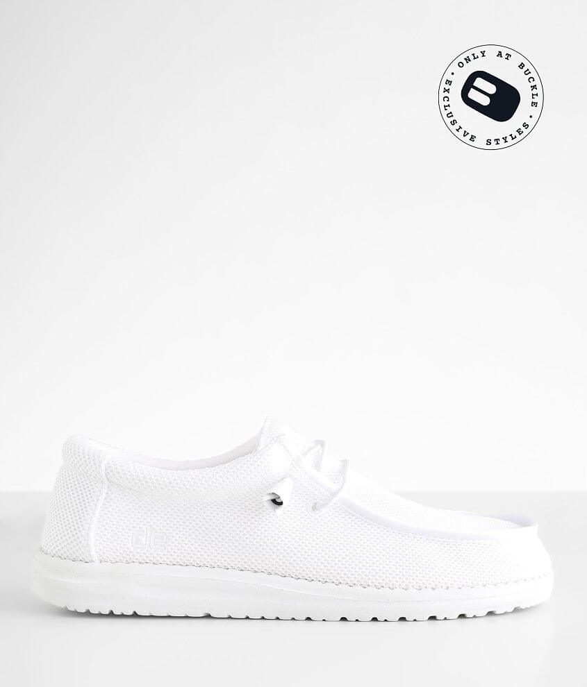 Hey Dude Shoes White Fashion Sneakers for Men