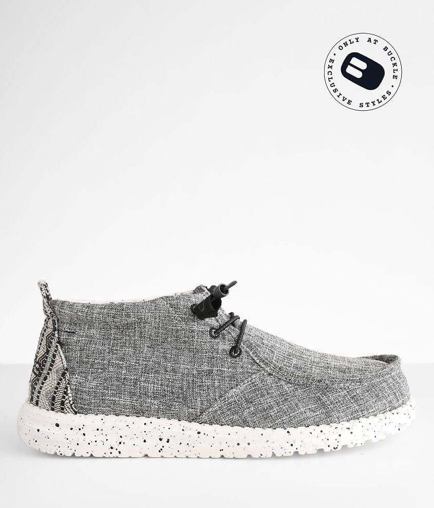 Hey Dude Conrad Shoe - Men's Shoes in Tribal Charcoal | Buckle Hey Dude Conrad Shoe - Men's Shoes in Tribal Charcoal | Buckle