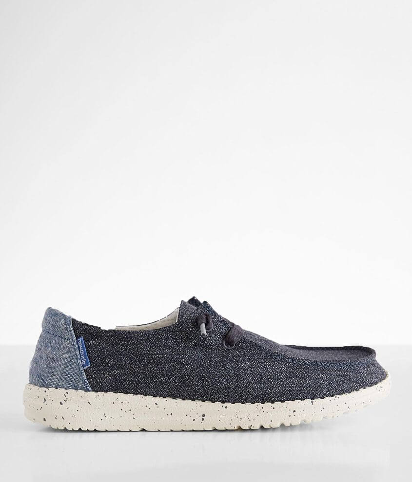 Hey Dude Wendy Chambray Azul - Sapatos Sapatilhas Mulher 88,91 €