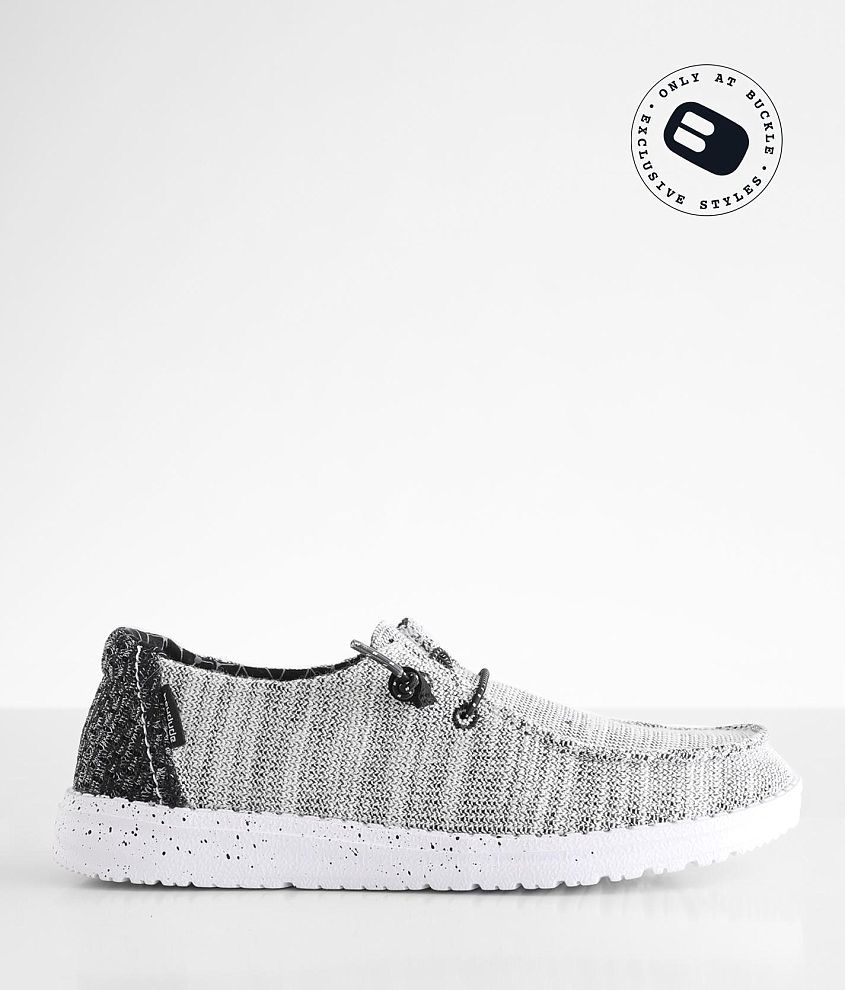 HEYDUDE™ Wendy Shoe - Women's Shoes in Stretch Grey | Buckle