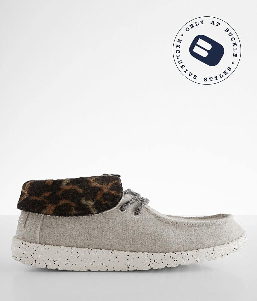Hey Dude Britt Cheetah Shoe - Women's Shoes in Black Cheetah