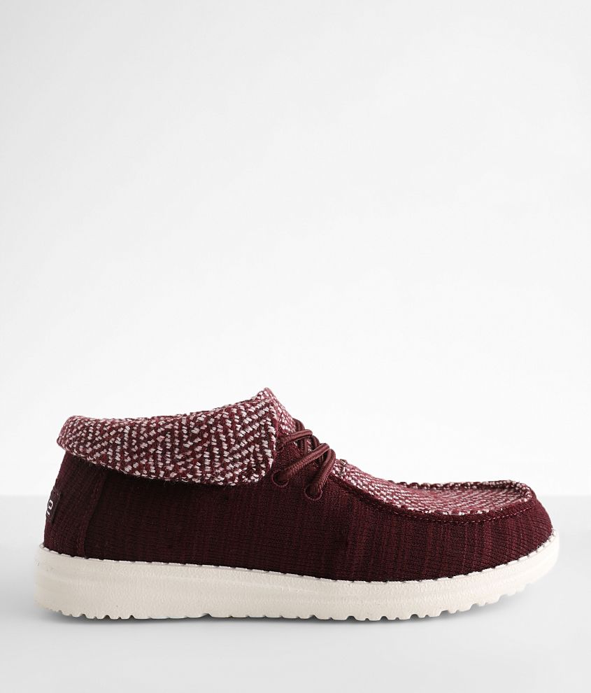 HEYDUDE™ Britt Shoe - Women's Shoes in Burgundy Mix