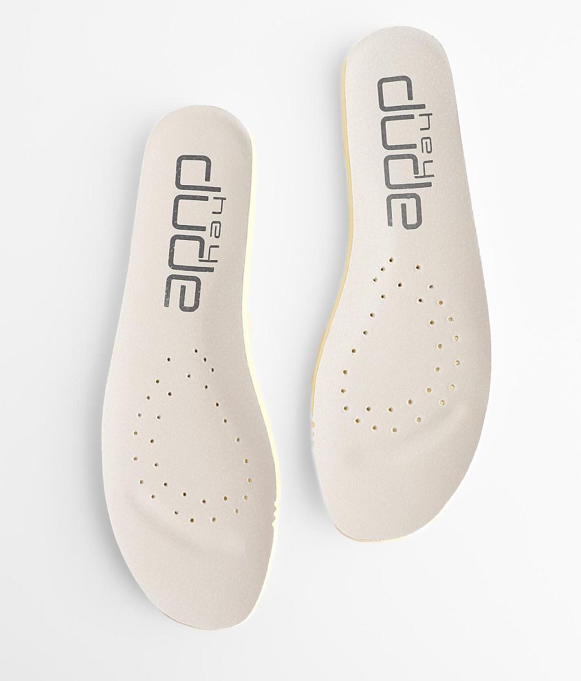 Hey Dude Insoles front view