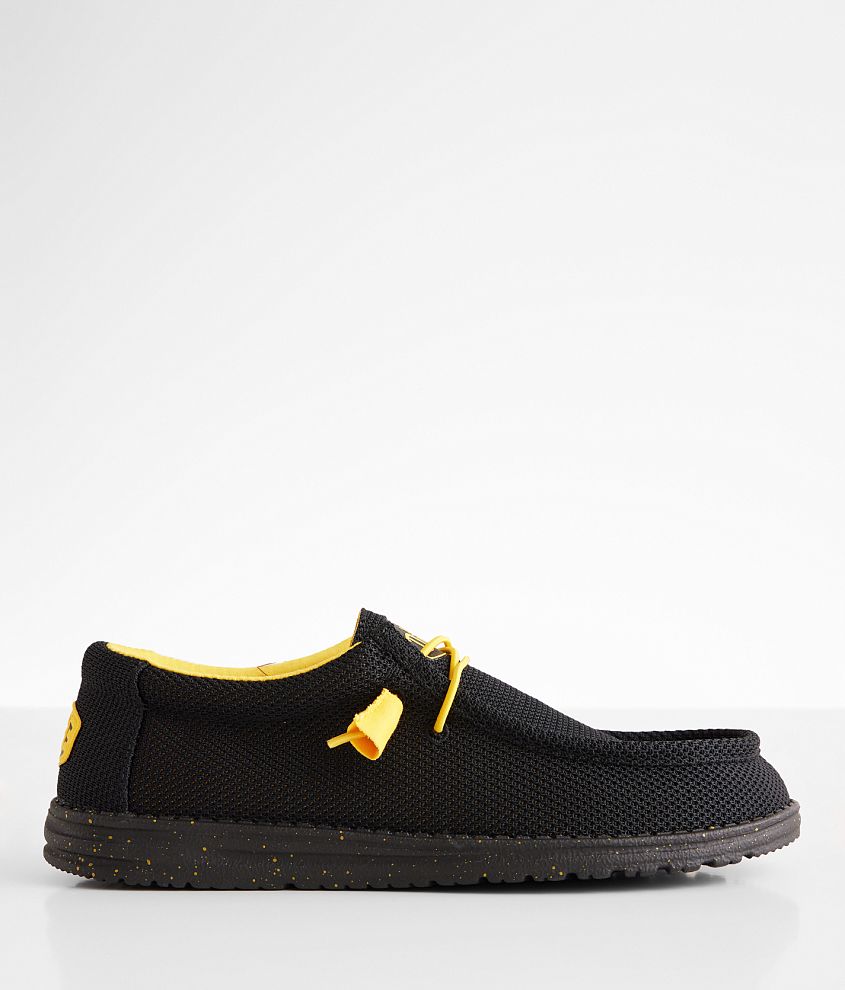 HEYDUDE™ Wally Sox Shoe - Men's Shoes in Black Yellow