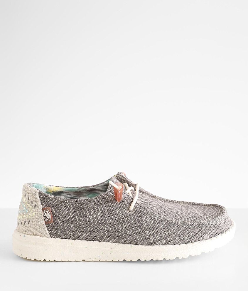 HEYDUDE&#8482; Wendy Natural Eco Knit II Shoe front view