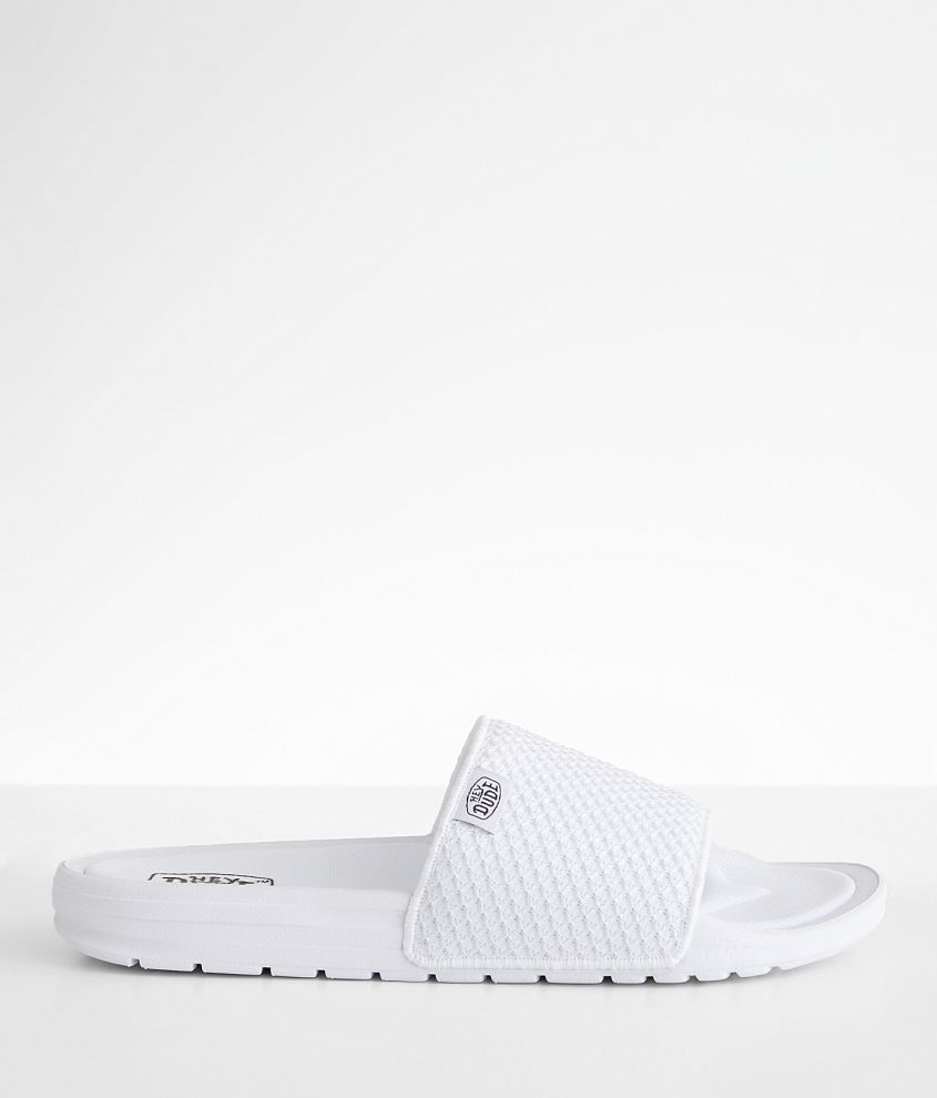 HEYDUDE™ Wendy Chandler Slide - Women's Shoes in White Silver