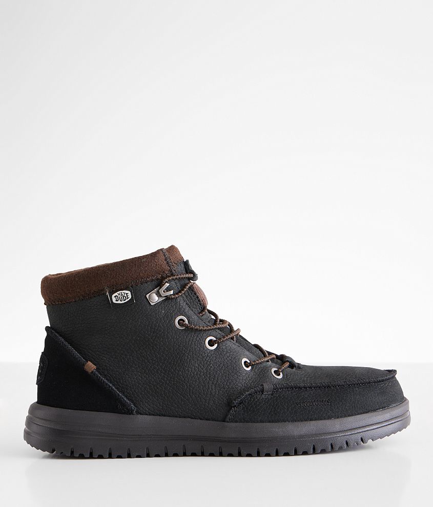 Hey dude 2025 bradley boots black