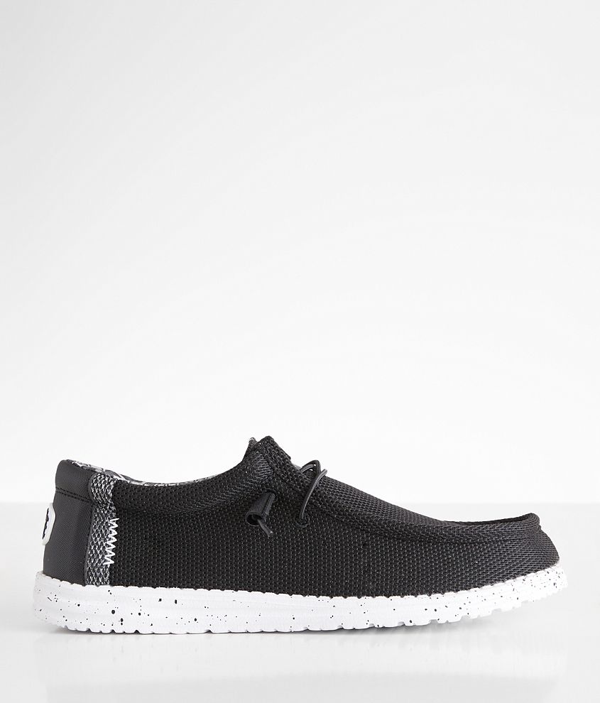 HEYDUDE&#8482; Wally Break Panther Stretch Shoe front view