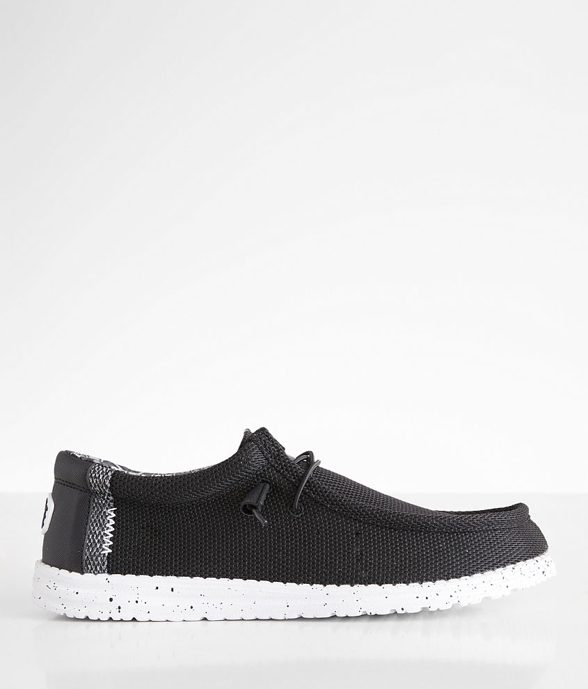 HEYDUDE Wally Break Panther Stretch Shoe