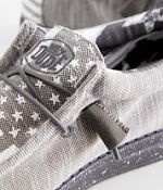Hey Dude Shoes Wally Walls USA Flag Buckle Exclusive Hey Dude Youth Wally American Flag main image 4