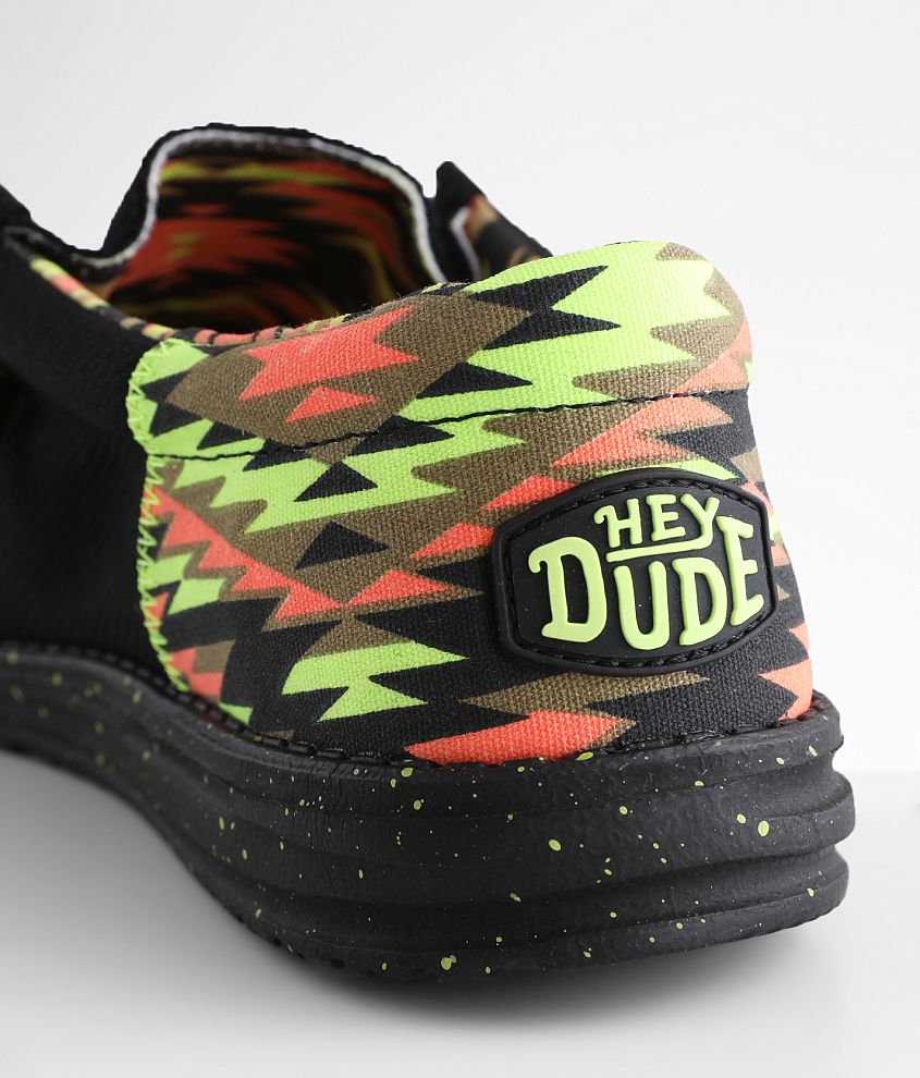 Wally Funk Neon Shoe