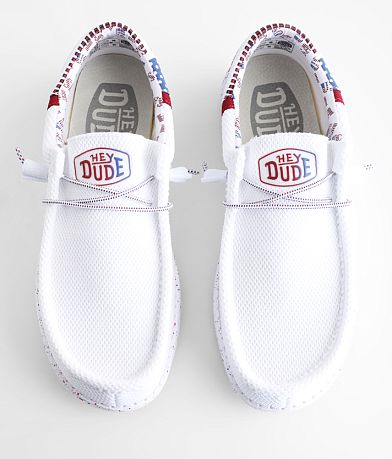 HEYDUDE&#8482; Wally Funk Sox USA Party Shoe misc detail 3 view
