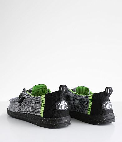 HEYDUDE&#8482; Wally Break Lime Shoe misc detail 2 view