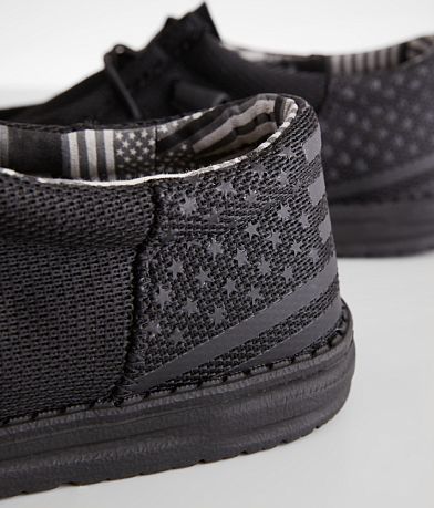 HEYDUDE&#8482; Wally Funk Flag Total Stretch Shoe misc detail 4 view