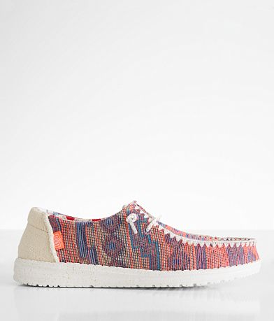 HEYDUDE™ Wendy Crochet Fairhope Shoe front view