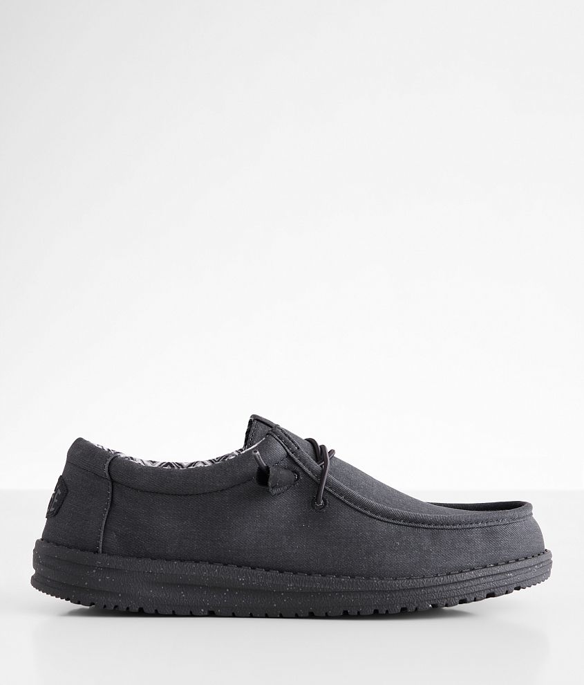 HEYDUDE™ Wally Canvas Shoe - Men's Shoes in Black Black