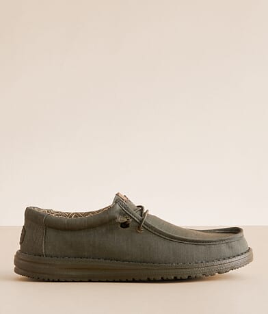 HEYDUDE™ Wally Stretch Canvas Shoe front view