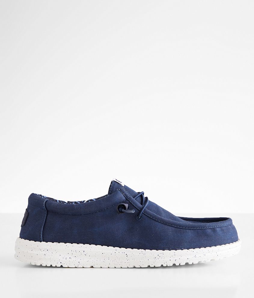 HEYDUDE™ Wally Canvas Shoe - Men's Shoes in Navy