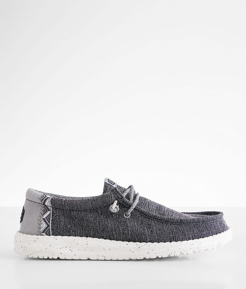 HEYDUDE™ Wally Funk Coastline Shoe - Men's Shoes in Black White | Buckle