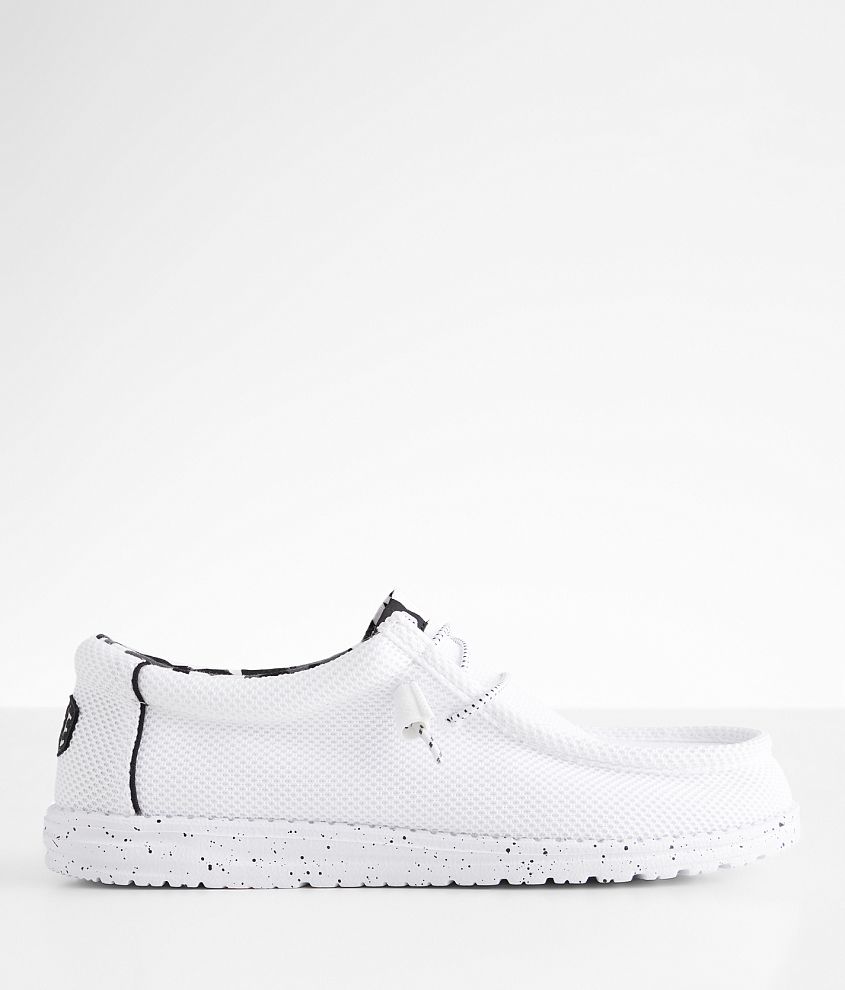 HEYDUDE™ Wally Cooper Shoe - Men's Shoes in White Grey