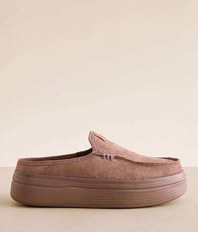 HEYDUDE™ Austin Lift Leather Mule Shoe front view