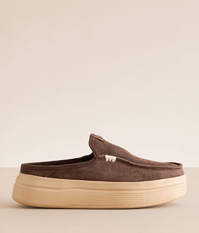 HEYDUDE™ Austin Lift Leather Mule Shoe front view