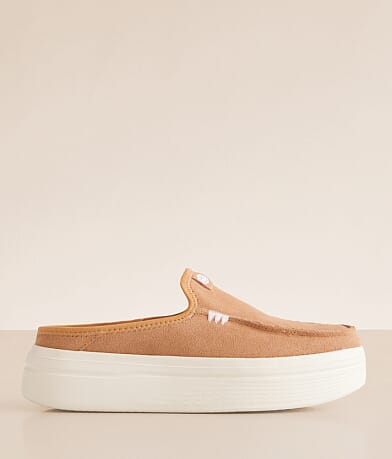 HEYDUDE™ Austin Lift Leather Mule Shoe front view