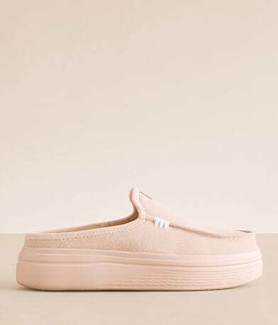 HEYDUDE™ Austin Lift Classic Leather Mule Shoe front view
