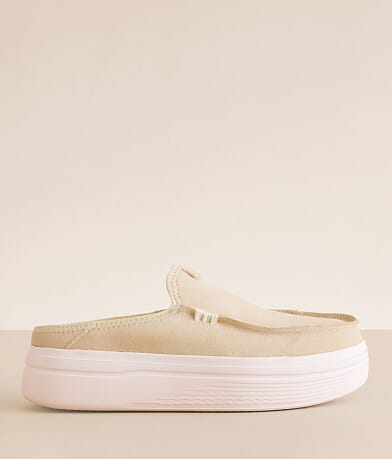 HEYDUDE™ Austin Lift Classic Leather Mule front view