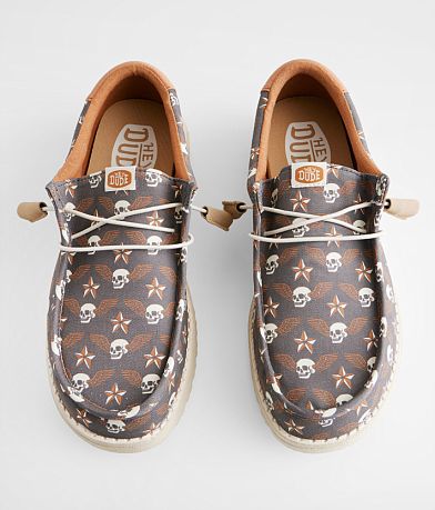 HEYDUDE&#8482; Wally Stars N Skulls Shoe misc detail 3 view