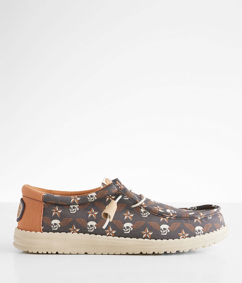 HEYDUDE Wally Stars N Skulls Shoe