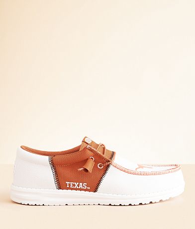 HEYDUDE™ Wally Tri Texas Longhorns Shoe front view