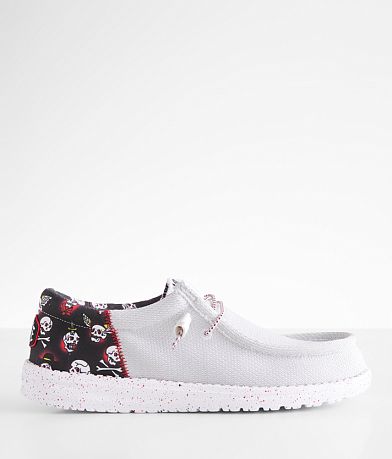 HEYDUDE™ Wally Tri Sox Shoe - Men's Shoes in Newspaper | Buckle HEYDUDE™ Wally Tri Sox Shoe - Men's Shoes in Newspaper | Buckle