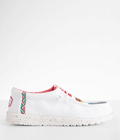 HEYDUDE™ Wally Break Mexico Flag Shoe front view