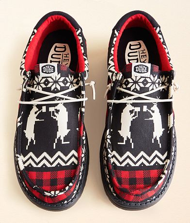 HEYDUDE&#8482; Wally Holiday Cheers Shoe misc detail 3 view