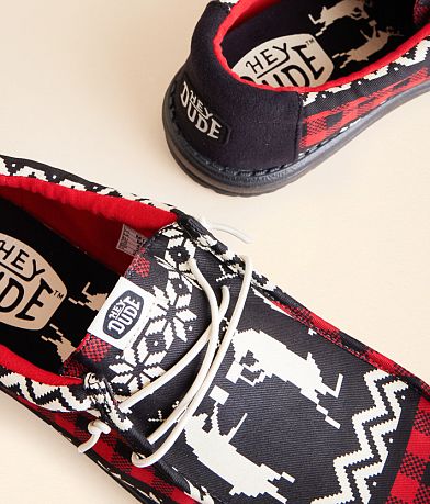 HEYDUDE&#8482; Wally Holiday Cheers Shoe misc detail 4 view
