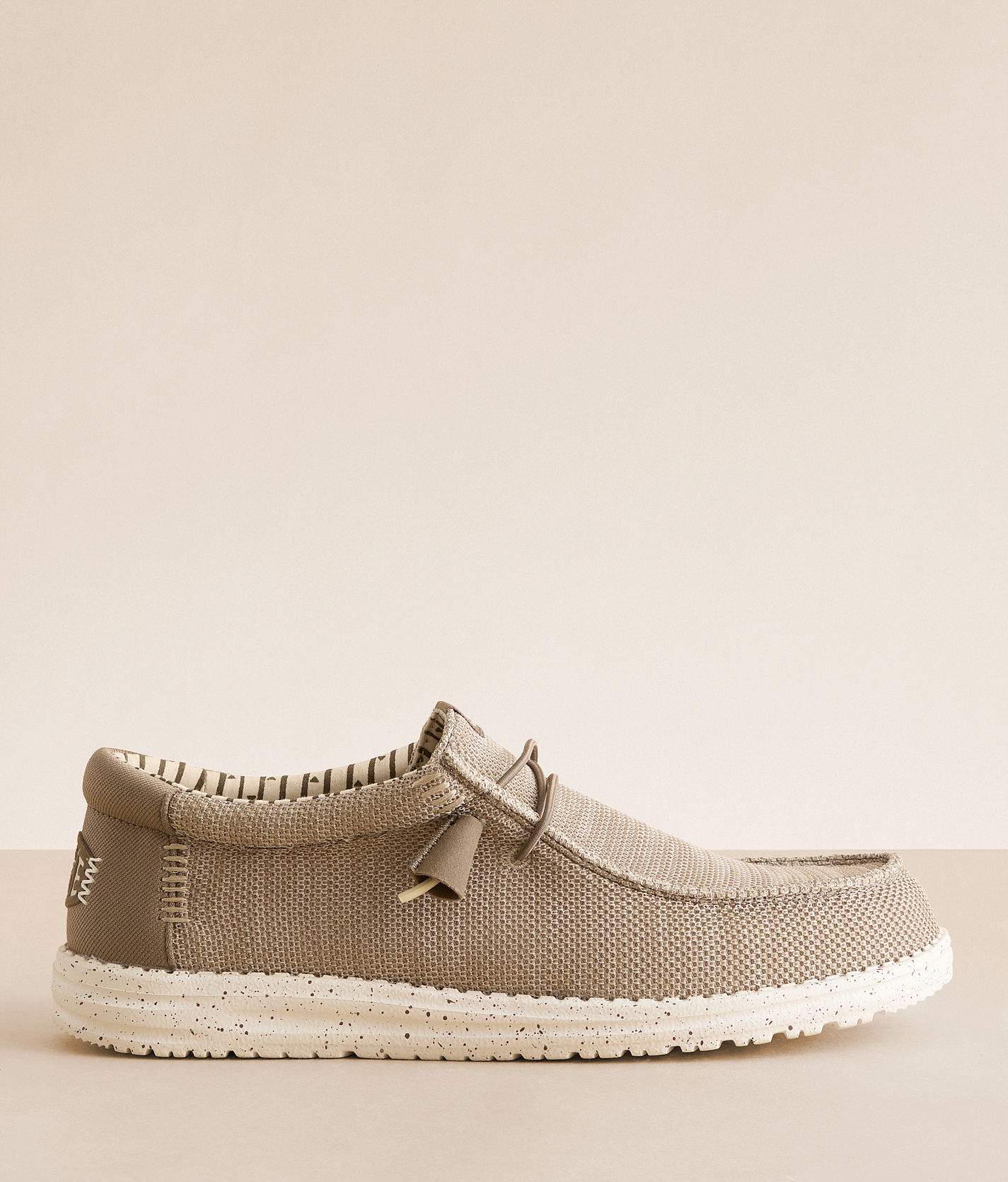 Hey Dude Wally Stretch Sox Size 12 Beige Slip On Casual Shoes Lightweight Hey Dude Men main image 2