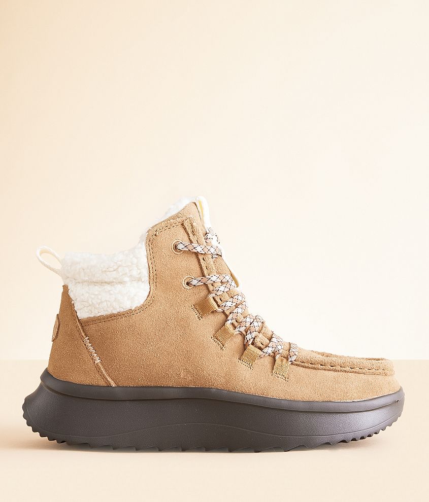 HEYDUDE&#8482; Wendy Peak Apres Suede Cozy Boot front view