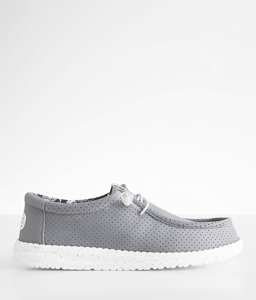 HEYDUDE&#8482; Wally Perforated Shoe front view