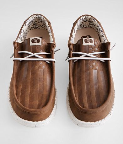 HEYDUDE&#8482; Wally Embossed Flag Shoe MISC_DETAIL_3