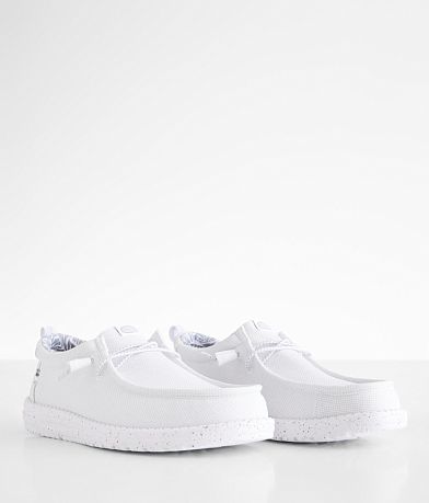 HEYDUDE&#8482; Wally Hybrid White Mesh Shoe misc detail 1 view