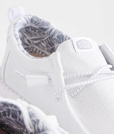 HEYDUDE&#8482; Wally Hybrid White Mesh Shoe misc detail 4 view