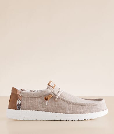 HEYDUDE™ Wally Break Forest Shoe front view