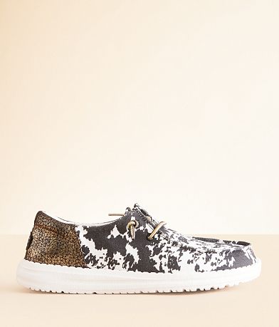 HEYDUDE™ Wendy Funk Cow Girl Shoe front view