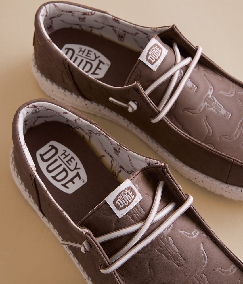 Wendy Funk Deboss Skullz Shoe